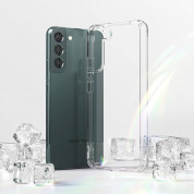 Ringke Fusion Crystal Case - хибриден удароустойчив кейс за Samsung Galaxy S23 (прозрачен) 4