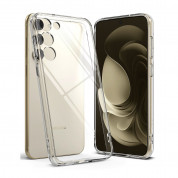 Ringke Fusion Crystal Case - хибриден удароустойчив кейс за Samsung Galaxy S23 (прозрачен) 2