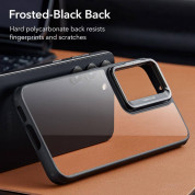 ESR Classic Kickstand Case - хибриден кейс с висока степен на защита за Samsung Galaxy S23 (черен-прозрачен)  7