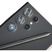 GrizzGlass HybridGlass Camera Glass Set - 2 комплекта предпазни стъклени лещи за камерата на Samsung Galaxy S23 (прозрачен) 1