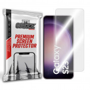 GrizzGlass HybridGlass Screen Protector - хибридно защитно покритие за дисплея на Samsung Galaxy S23 (прозрачно)