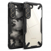 Ringke Fusion X Case - хибриден удароустойчив кейс за Samsung Galaxy S23 Plus (черен-камуфлаж) 3