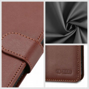 Tech-Protect Wallet Leather Flip Case - кожен калъф, тип портфейл за Samsung Galaxy S23 Plus (черен) 2
