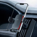Baseus Metal Age II Gravity Car Vent Mount (SUJS000001) - поставка за радиатора на кола за смартфони с ширина до 86 мм (черна) 6