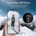 ESR Screen Shield Tempered Glass Protection Set - комплект 2 броя стъклено защитно покритие за дисплея и 2 броя предпазни стъклени лещи за камерата на Samsung Galaxy S23 Plus (прозрачен) 4