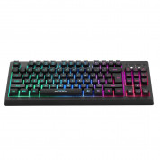 Marvo K607 TKL Backlight Membrane Gaming Keyboard - компактна геймърска клавиатура с подсветка (за PC) (черен) 3