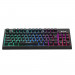 Marvo K607 TKL Backlight Membrane Gaming Keyboard - компактна геймърска клавиатура с подсветка (за PC) (черен) 4