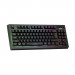 Marvo K607 TKL Backlight Membrane Gaming Keyboard - компактна геймърска клавиатура с подсветка (за PC) (черен) 1
