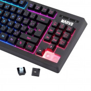 Marvo K607 TKL Backlight Membrane Gaming Keyboard (black) 2