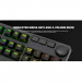 Marvo KG954 Gaming Mechanical Keyboard Blue Switches - механична геймърска клавиатура с LED подсветка (за PC) (черен) 8