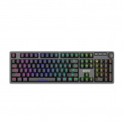 Marvo KG954 Gaming Mechanical Keyboard Blue Switches - механична геймърска клавиатура с LED подсветка (за PC) (черен) 6