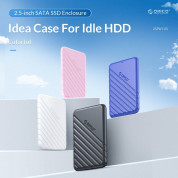 Orico HDD SSD 2.5 Hard Drive Enclosure (blue) 5
