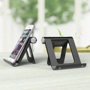 Orico PH2 Adjustable Phone Tablet Holder Stand - преносима сгъваема поставка за таблети и смартфони (черен) 4