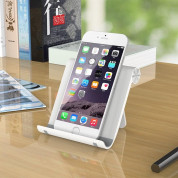 Orico PH2 Adjustable Phone Tablet Holder Stand - преносима сгъваема поставка за таблети и смартфони (бял) 8