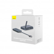 Baseus Wireless Display Dongle Adapter HDMI 4K 30Hz - комплект приемник и предавател за безжично прехвърляне на картина (черен) 17