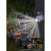 Choetech PTZ Solar Outdoor Security Camera Full HD 1080P - домашна видеокамера със соларен панел за външна употреба (бял) 4