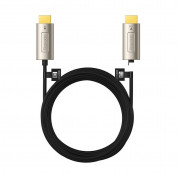 Baseus High Definition Optic FIber 4K HDMI Male To HDMI Male Cable - 4K HDMI към HDMI кабел (15 метра) (черен)