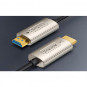 Baseus High Definition Optic FIber 4K HDMI Male To HDMI Male Cable - 4K HDMI към HDMI кабел (15 метра) (черен) 3