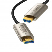 Baseus High Definition Optic FIber 4K HDMI Male To HDMI Male Cable - 4K HDMI към HDMI кабел (15 метра) (черен) 2