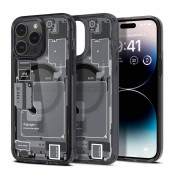 Spigen Ultra Hybrid Zero One MagSafe Case - хибриден кейс с висока степен на защита с MagSafe за iPhone 14 Pro Max (черен) 