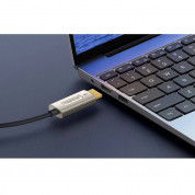 Baseus High Definition Optic FIber 4K HDMI Male To HDMI Male Cable - 4K HDMI към HDMI кабел (10 метра) (черен) 7