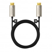 Baseus High Definition Optic FIber 4K HDMI Male To HDMI Male Cable - 4K HDMI към HDMI кабел (10 метра) (черен)