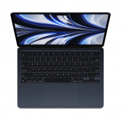 Apple MacBook Air 13.6 CPU 8-Core, M2 Chip, GPU 8-Core, RAM 8GB, SSD 256GB (черен) (модел 2022)  1
