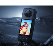 Insta360 One X3 - 360 градусова 5.7К екшън камера за заснемане на любимите ви моменти (черен) 6