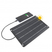 4smarts VoltSolar Solar Panel 5W USB-A Port (black) 1