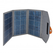4smarts VoltSolar Foldable Solar Panel 20W Dual USB-A Ports (black)