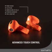 4smarts SkyBuds Lucid TWS In-Ear Bluetooth Earphones - безжични блутут слушалки със зареждащ кейс (оранжев) 5