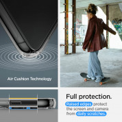 Spigen Liquid Crystal Case - тънък силиконов (TPU) калъф за Samsung Galaxy S23 Plus (сив)  12