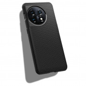 Spigen Liquid Air Case - силиконов (TPU) калъф с висока степен на защита за OnePlus 11 (черен) 5