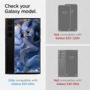 Spigen Neo Flex Solid Screen Protector 2 Pack - 2 броя защитни покрития за целия дисплей на Samsung Galaxy S23 Ultra (прозрачен) 13