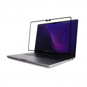 Moshi iVisor AG - качествено матово защитно покритие за Macbook Pro 14 M1 (2021), MacBook Pro 14 M2 (2023) (черен)