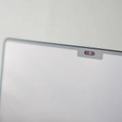 Moshi iVisor XT Clear Screen Protector - качествено прозрачно защитно покритие за MacBook Air 13 M2 (2022) (черен-прозрачен) 4