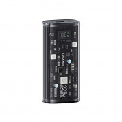Usams Dual Port Digital Display PowerBank PD 9000 mAh 20W - преносима външна батерия с USB-C порт и USB-A изход  (черен)