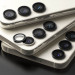 Ringke Metal Camera Lens Frame Glass - предпазни стъклени лещи за камерата на Samsung Galaxy S23, Samsung Galaxy S23 Plus (черен) 2