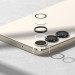 Ringke Metal Camera Lens Frame Glass - предпазни стъклени лещи за камерата на Samsung Galaxy S23, Samsung Galaxy S23 Plus (черен) 3
