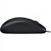 Logitech B110 Silent USB Optical Mouse - жична мишка за PC и Mac (черен)  2
