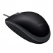 Logitech B110 Silent USB Optical Mouse - жична мишка за PC и Mac (черен)  4