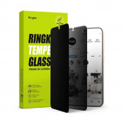 Ringke Privacy Tempered Glass - калено стъклено защитно покритие с определен ъгъл на виждане за дисплея за Samsung Galaxy S23