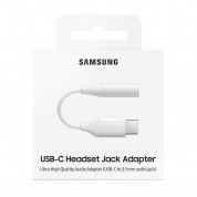Samsung EE-UC10JUWE USB-C to 3.5 mm Adapter - активен адаптер USB-C към 3.5 мм. за устройства с USB-C порт (бял) (retail опаковка) 4