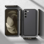 Ringke Fusion Crystal Case - хибриден удароустойчив кейс за Samsung Galaxy S23 (черен-прозрачен) 3