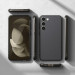 Ringke Fusion Crystal Case - хибриден удароустойчив кейс за Samsung Galaxy S23 (черен-прозрачен) 4