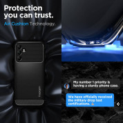 Spigen Rugged Armor Case for Samsung Galaxy A14 5G (matte black) 13