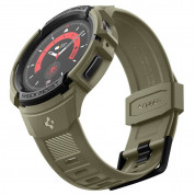 Spigen Rugged Armor Pro Case - удароустойчив TPU кейс за Samsung Galaxy Watch 5 Pro 45мм (зелен) 1