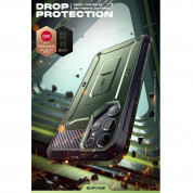 i-Blason SUPCASE Unicorn Beetle Pro Case with Screen Protector - удароустойчив хибриден кейс с вграден протектор за дисплея за Samsung Galaxy S23 Ultra (зелен) 3