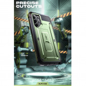 i-Blason SUPCASE Unicorn Beetle Pro Case with Screen Protector - удароустойчив хибриден кейс с вграден протектор за дисплея за Samsung Galaxy S23 Ultra (зелен) 7