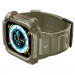 Spigen Rugged Armor Case Pro - удароустойчив TPU кейс с вградена каишка за Apple Watch Ultra 49мм (зелен) 4